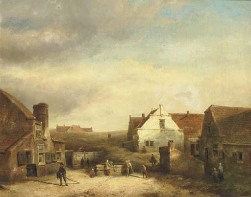 Kasparus Karsen - Daily activities in a Dutch fishing village