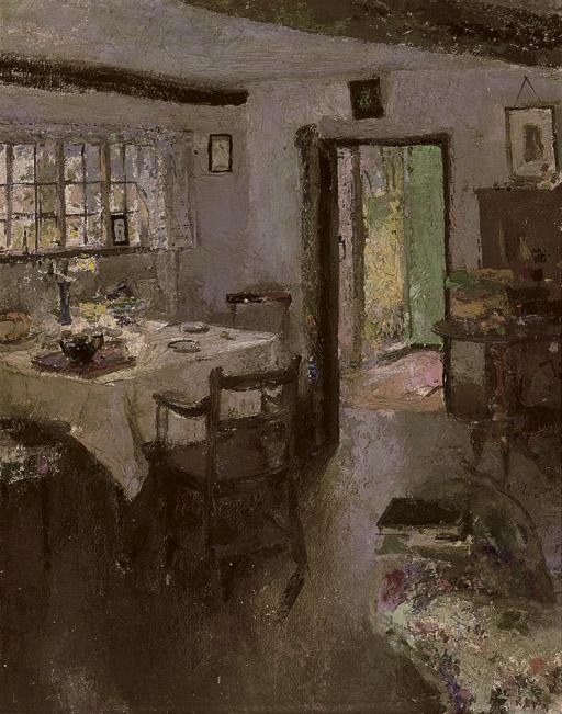 Kate Elizabeth Olver - A cottage interior
