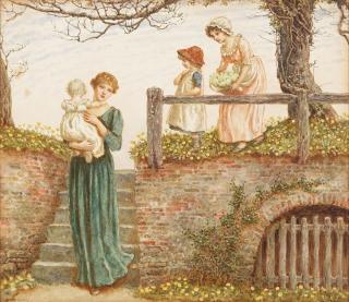 Kate Greenaway - The old steps