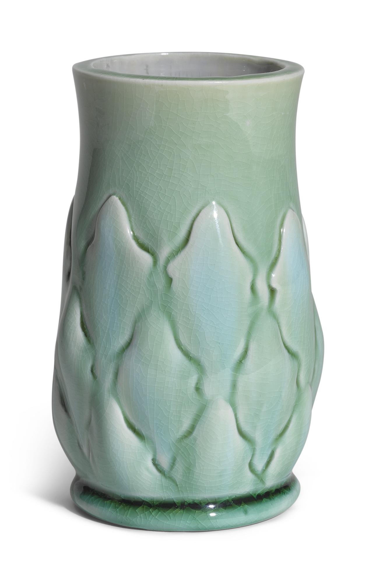 Kate Malone - Small Waddesdon Wall Vase Green