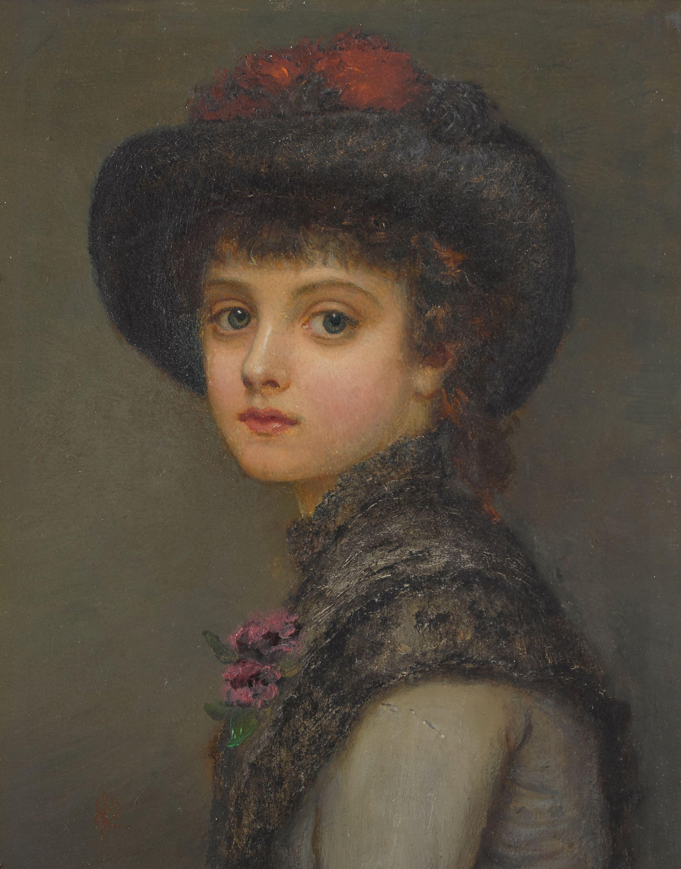 Kate Perugini - A portrait of a young lady