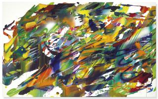 Katharina Grosse - Untitled