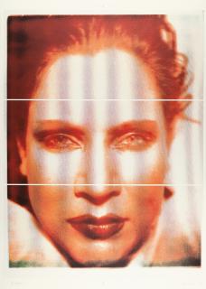 Katharina Sieverding - 2 Bll.: Ohne Titel (Diptychon)