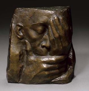Kathe Kollwitz - Die Klage (Zum Gedenken des 1938 Verstorbenen Ernst Barlach)