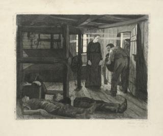 Kathe Kollwitz - Ende (Knesebeck 38 IIa)