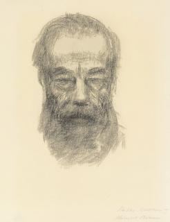 Kathe Kollwitz - Portrait Dr. Heinrich Braun