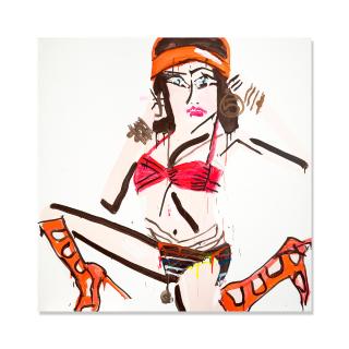 Katherine Bernhardt - Five, 2012