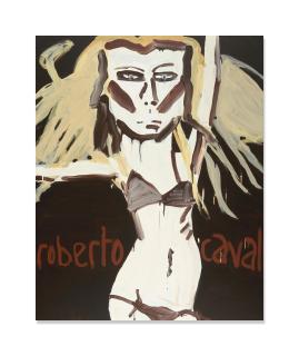 Katherine Bernhardt - Kate Moss (Roberto Cavalli)