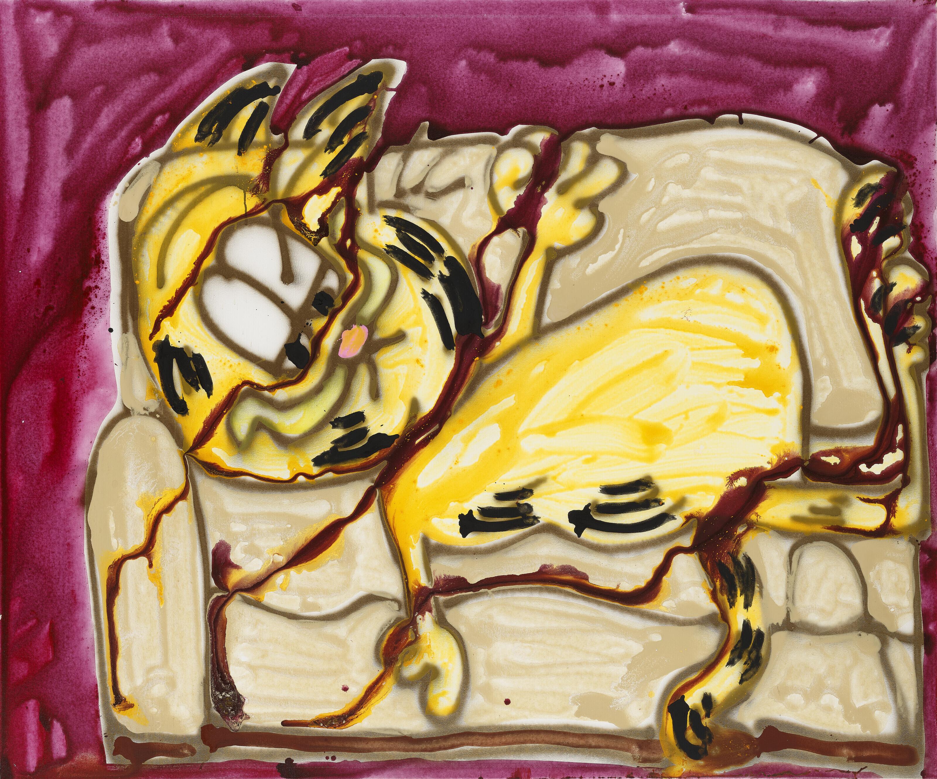 Katherine Bernhardt - Lazy