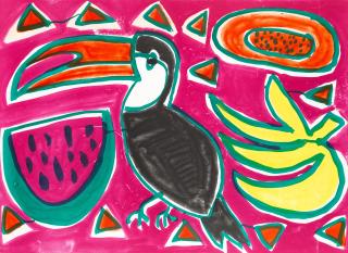 Katherine Bernhardt - Merengue