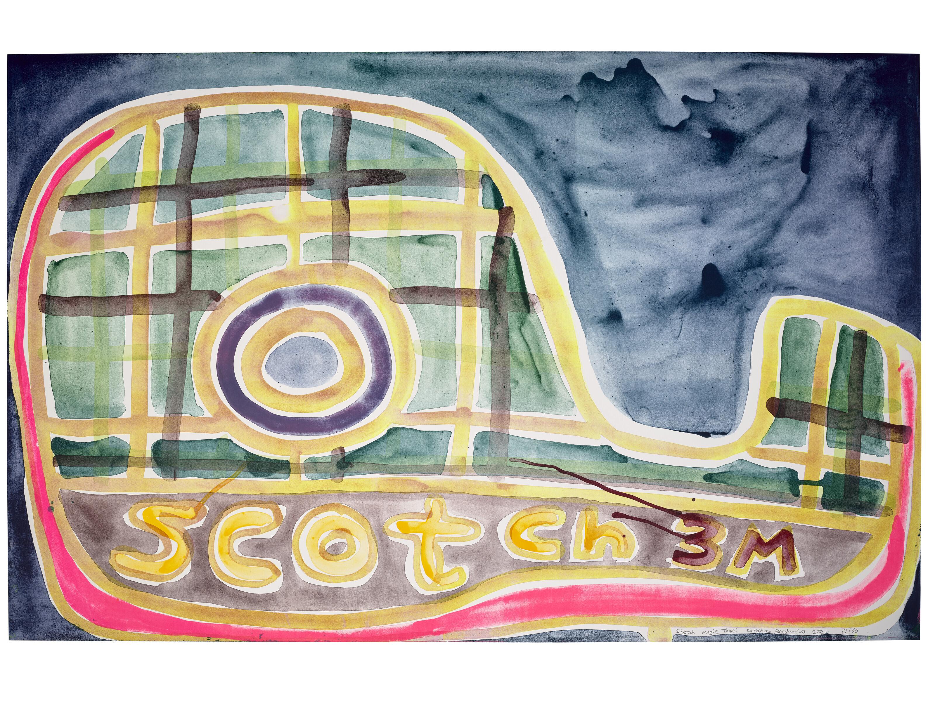 Katherine Bernhardt - Scotch Magic Tape