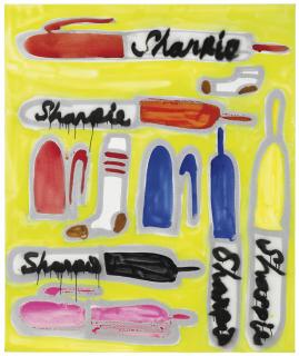 Katherine Bernhardt - Sharpies and Socks
