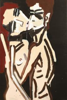 Katherine Bernhardt - The Kiss