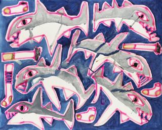 Katherine Bernhardt - Untitled