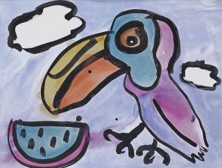 Katherine Bernhardt - Untitled