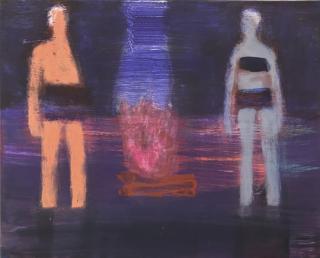 Katherine Bradford - Beach Fire