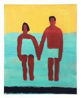Katherine Bradford - Couple Beach For Pp