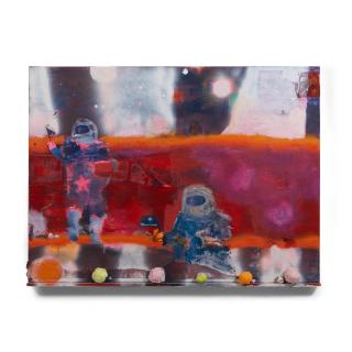 Katherine Bradford - Spacemen with Shelf