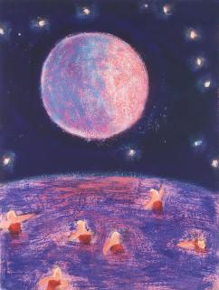 Katherine Bradford - Swim Team Outerspace