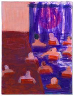 Katherine Bradford - Swimmers Under the Pier