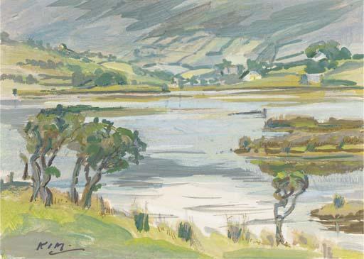 Kathleen Isabella Mackie - Killary Bay, Co. Galway; and The haystack