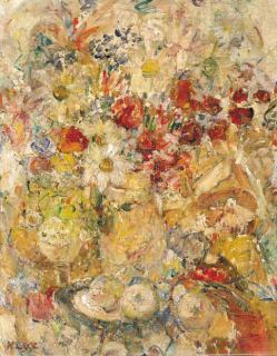 Kathleen Letitia O\'Connor - Still Life with flowers