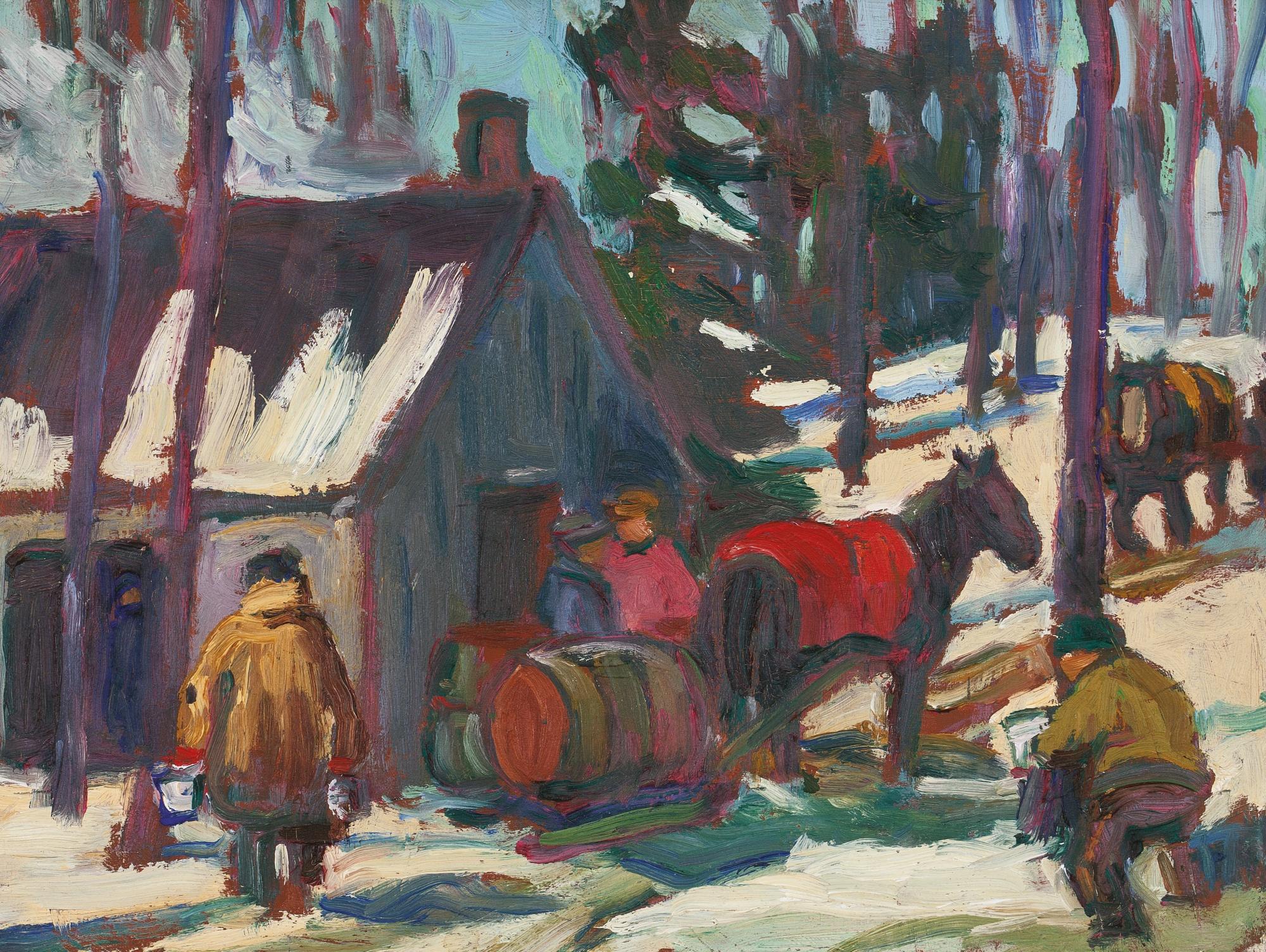 Kathleen Moir Morris - Maple Sugar Time