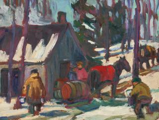 Kathleen Moir Morris - Maple Sugar Time