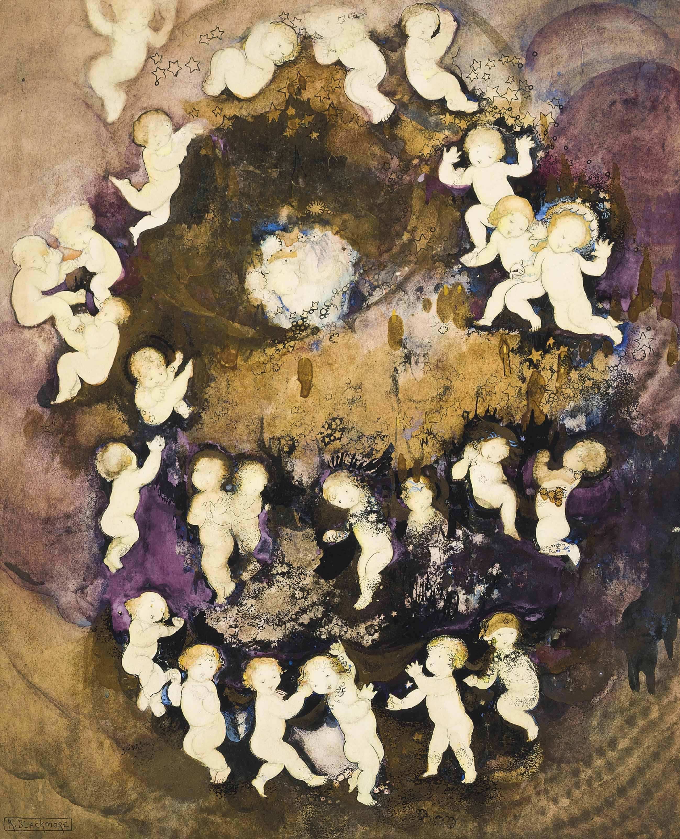 Katie Blackmore, R.B.A., A.S.W.A. - Moon lullaby