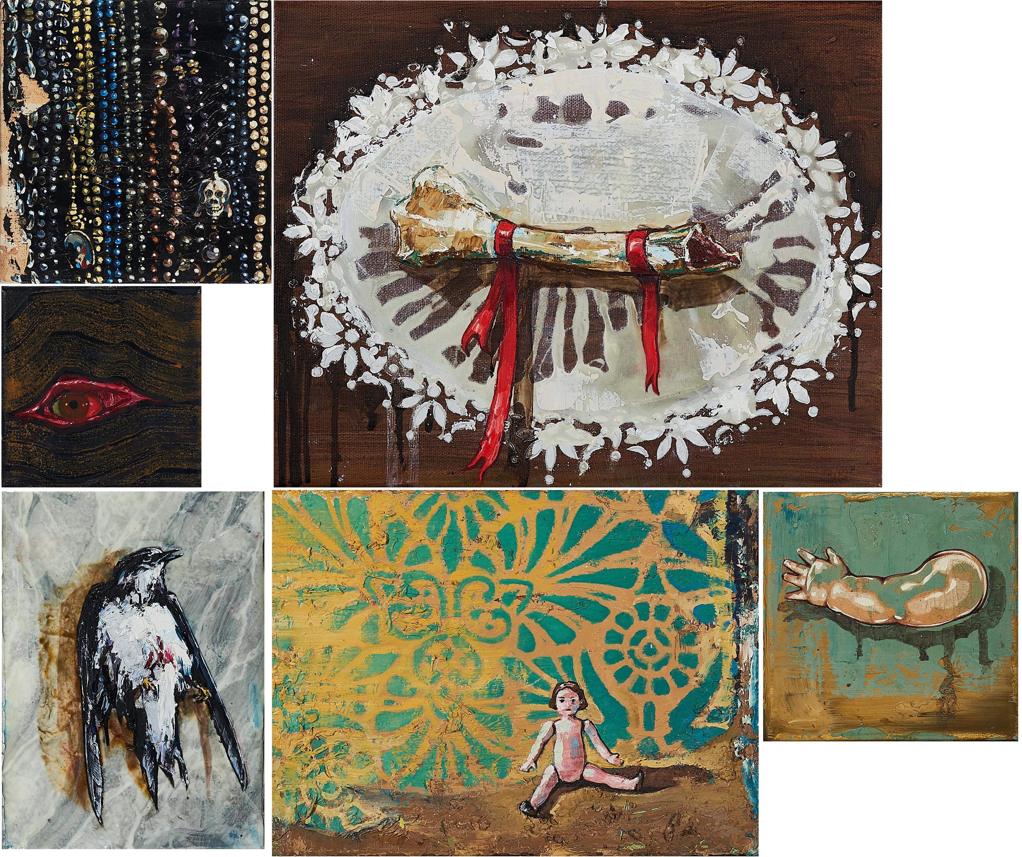 Katrin Heichel - 6-teiliges Konvolut aus \