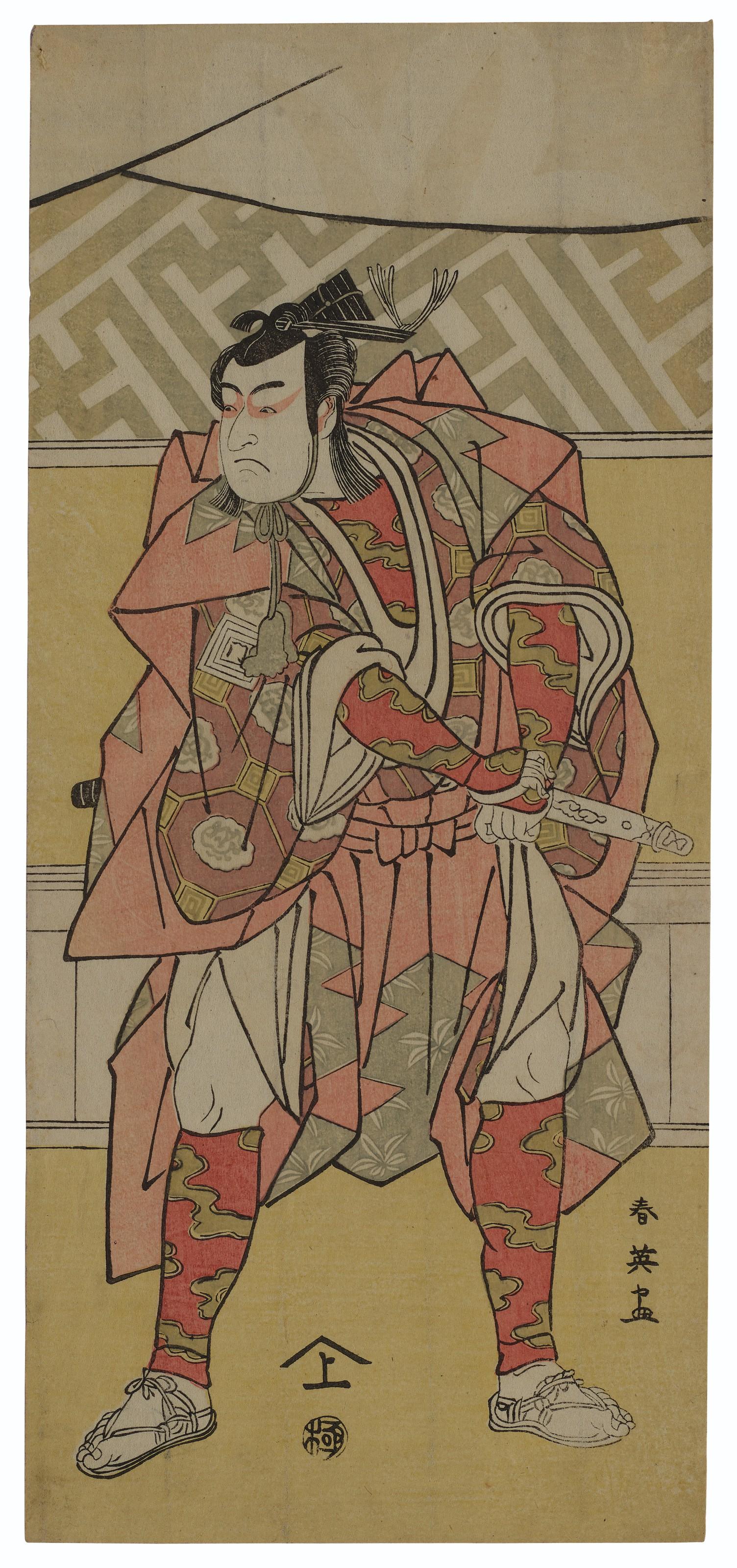 Katsukawa Shun\'Ei - Actor Ichikawa Monnosuke Ii As Mori No Ranmaru