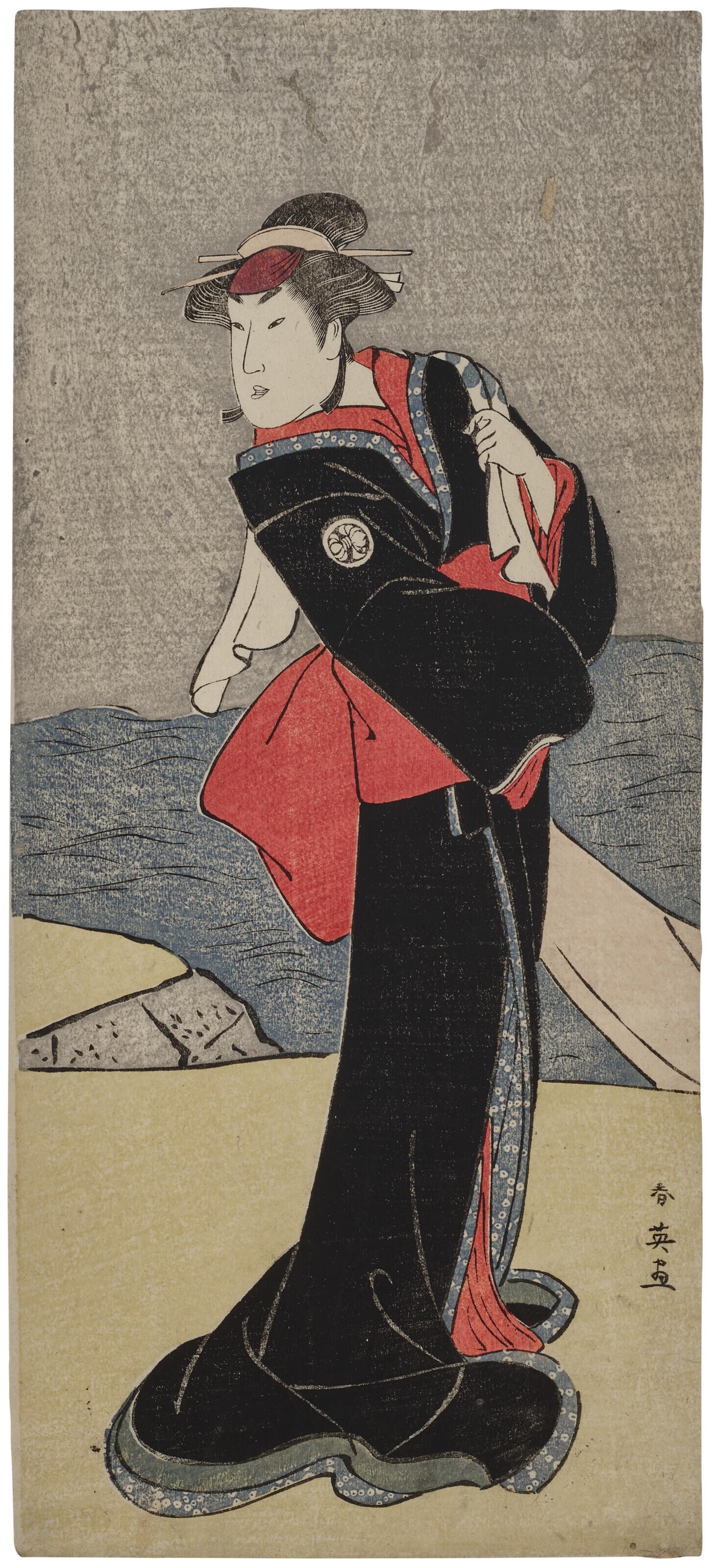 Katsukawa Shunei - The actor Segawa Kikunojo