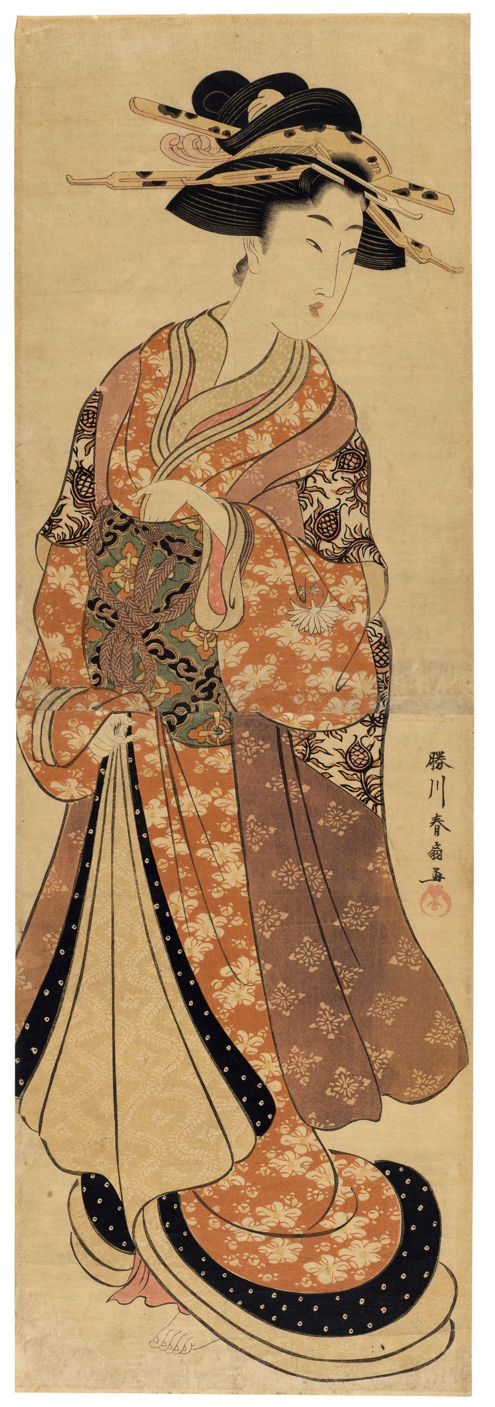 Katsukawa Shunsho II - Edo Period (1615-1868), 1806-1820