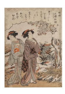 Katsukawa Shunsho - Edo period (1615-1868), circa 1775-1776