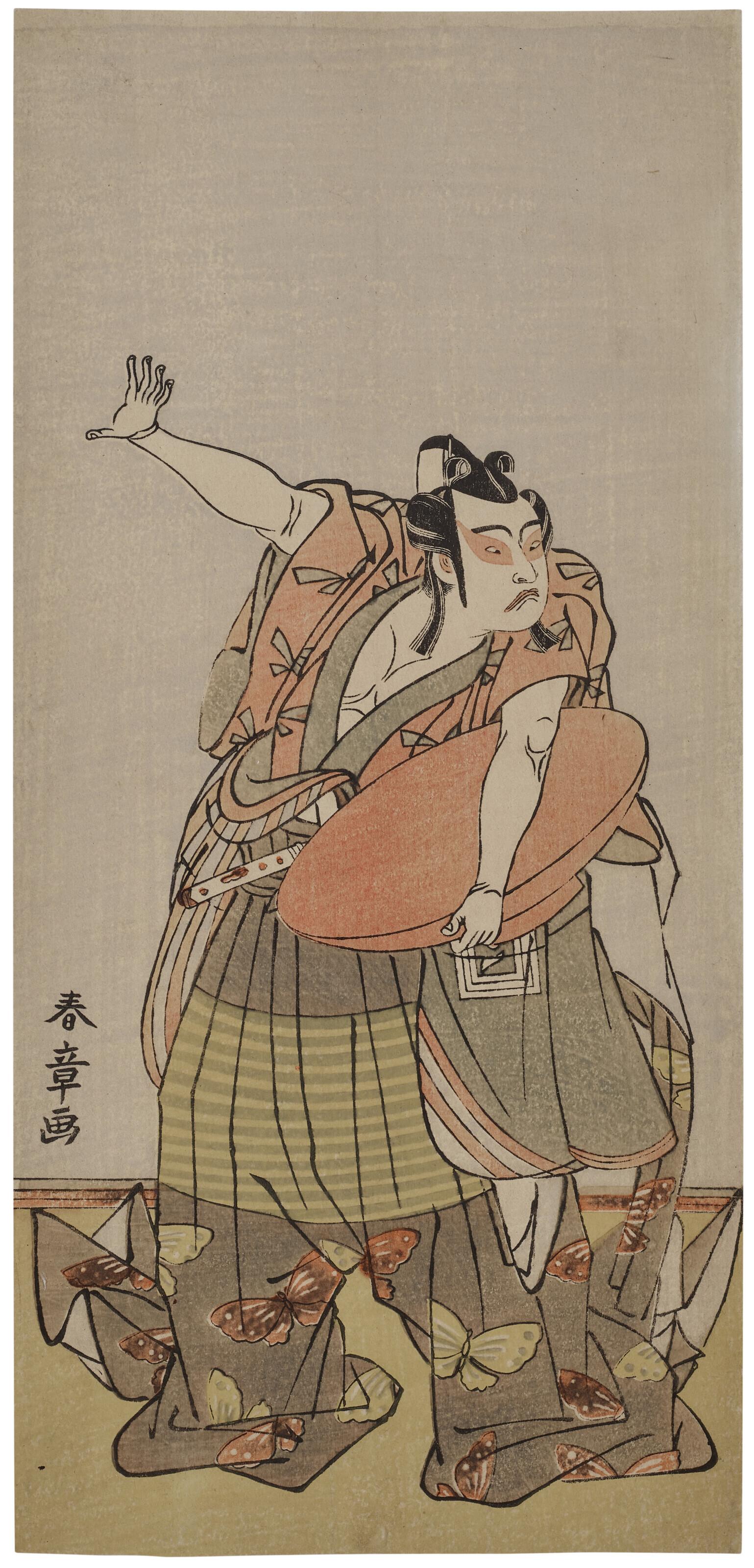 Katsukawa Shunsho - The actor Ichikawa Yaozo