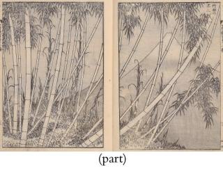 Katsushika Hokusai - Fugaku Hyakkei One Hundred Views of Mount Fuji, 3 vols, complete, yellow covers, generally good impessions, pencil annotations to volume one, slight wear and staining to covers (3)