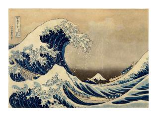 Katsushika Hokusai - Kanagawa-oki nami-ura