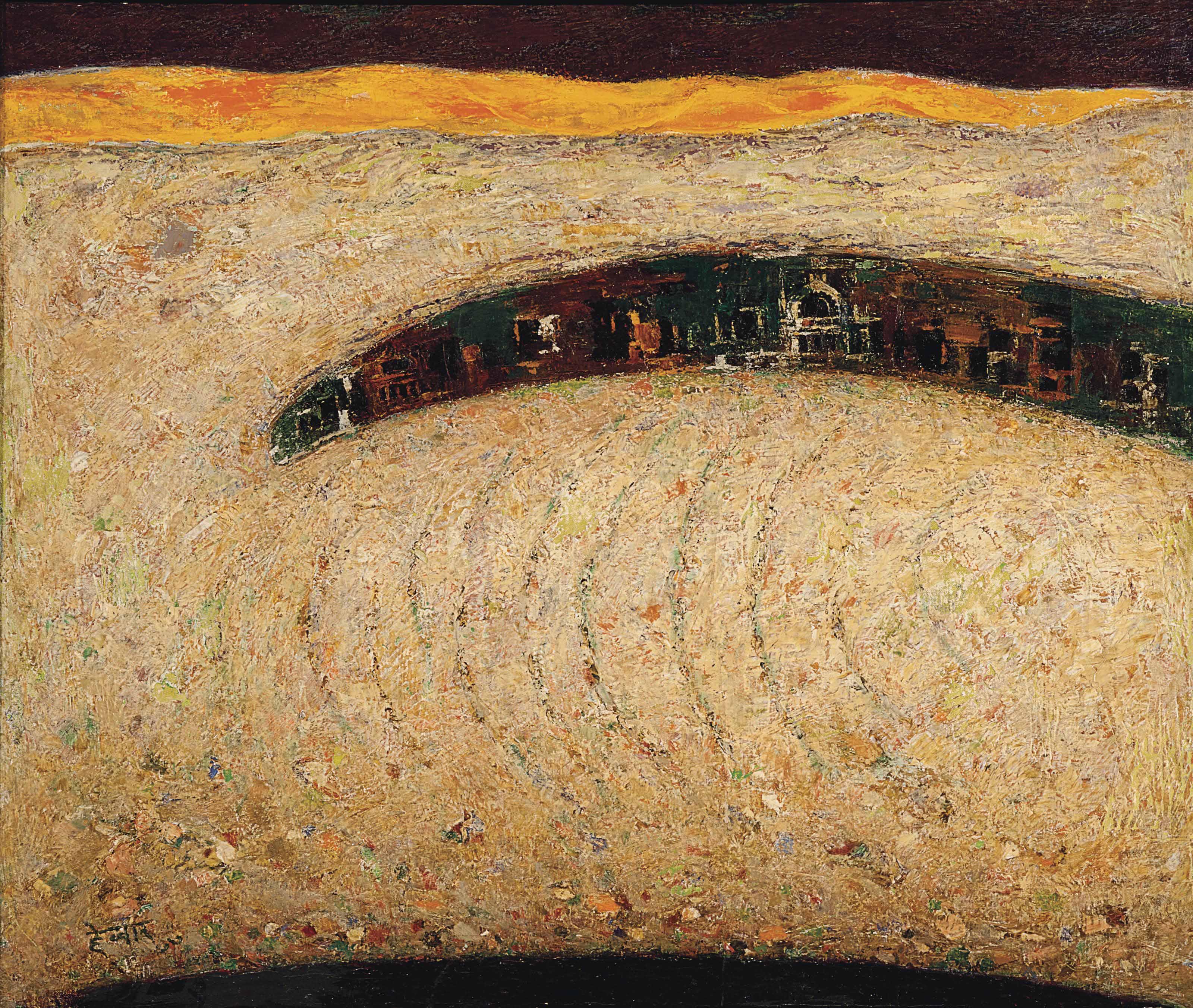 Kattingeri Krishna Hebbar - Untitled (Ajanta)