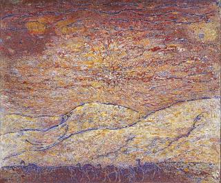 Kattingeri Krishna Hebbar - Untitled (Caravan)