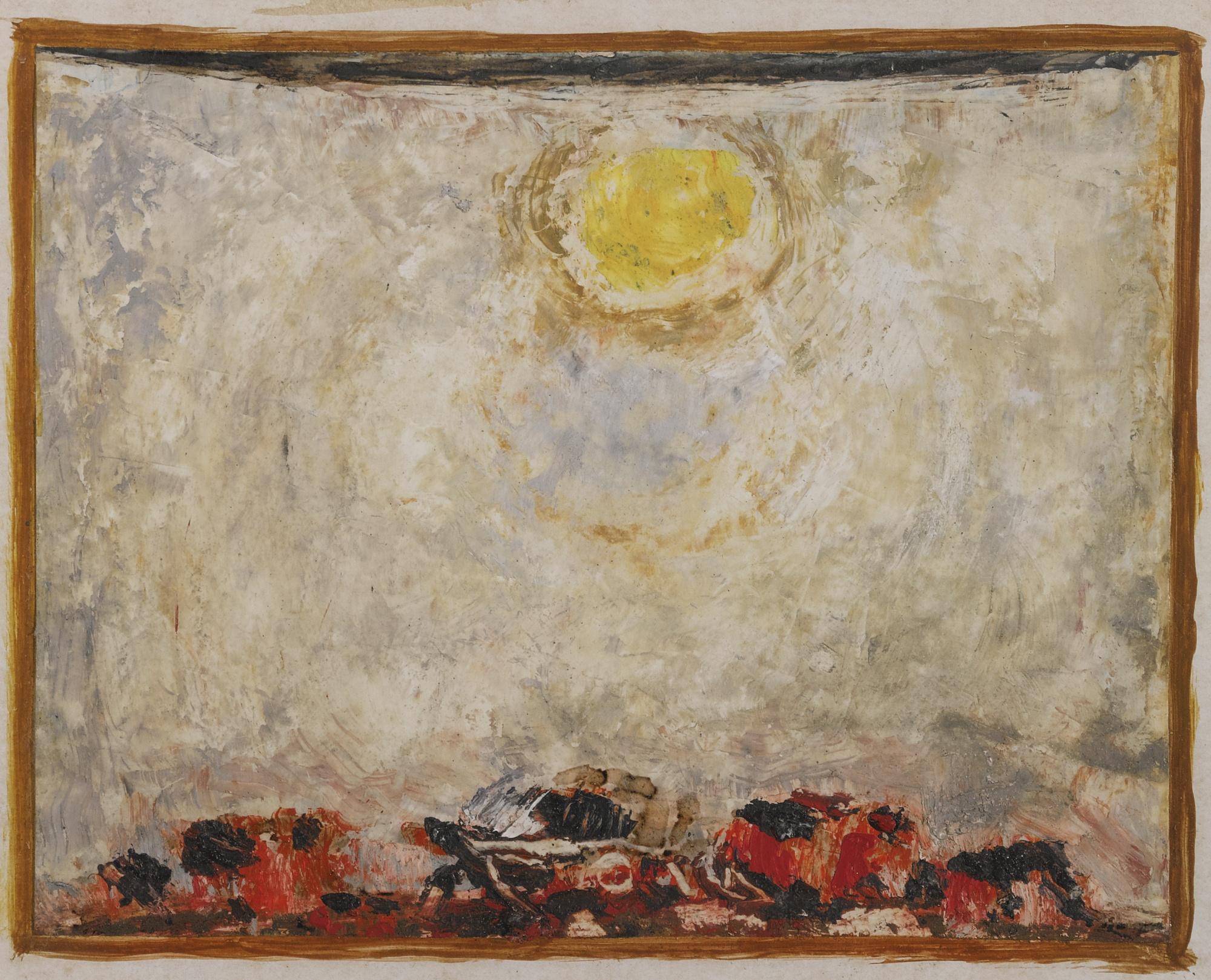 Kattingeri Krishna Hebbar - Untitled (Landscape)