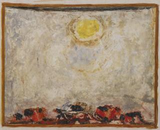 Kattingeri Krishna Hebbar - Untitled (Landscape)