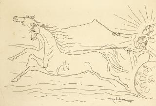 Kattingeri Krishna Hebbar - Untitled (Surya)