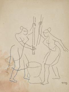 Kattingeri Krishna Hebbar - Untitled