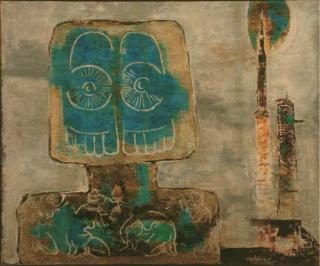 Kattingeri Krishna Hebbar - Untitled