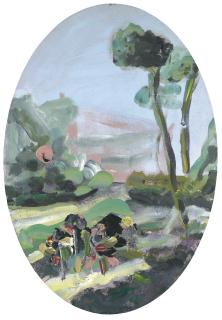 Katy Moran - Grandma Lamp