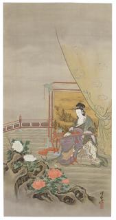 Kawanabe Kyosai - Yokihi (Yang Guifei)