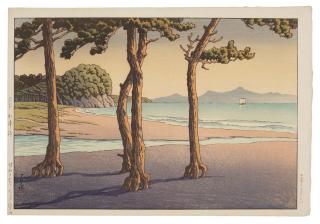 Kawase Hasui - Hizen Katsusa (Katsusa, Hizen Province)