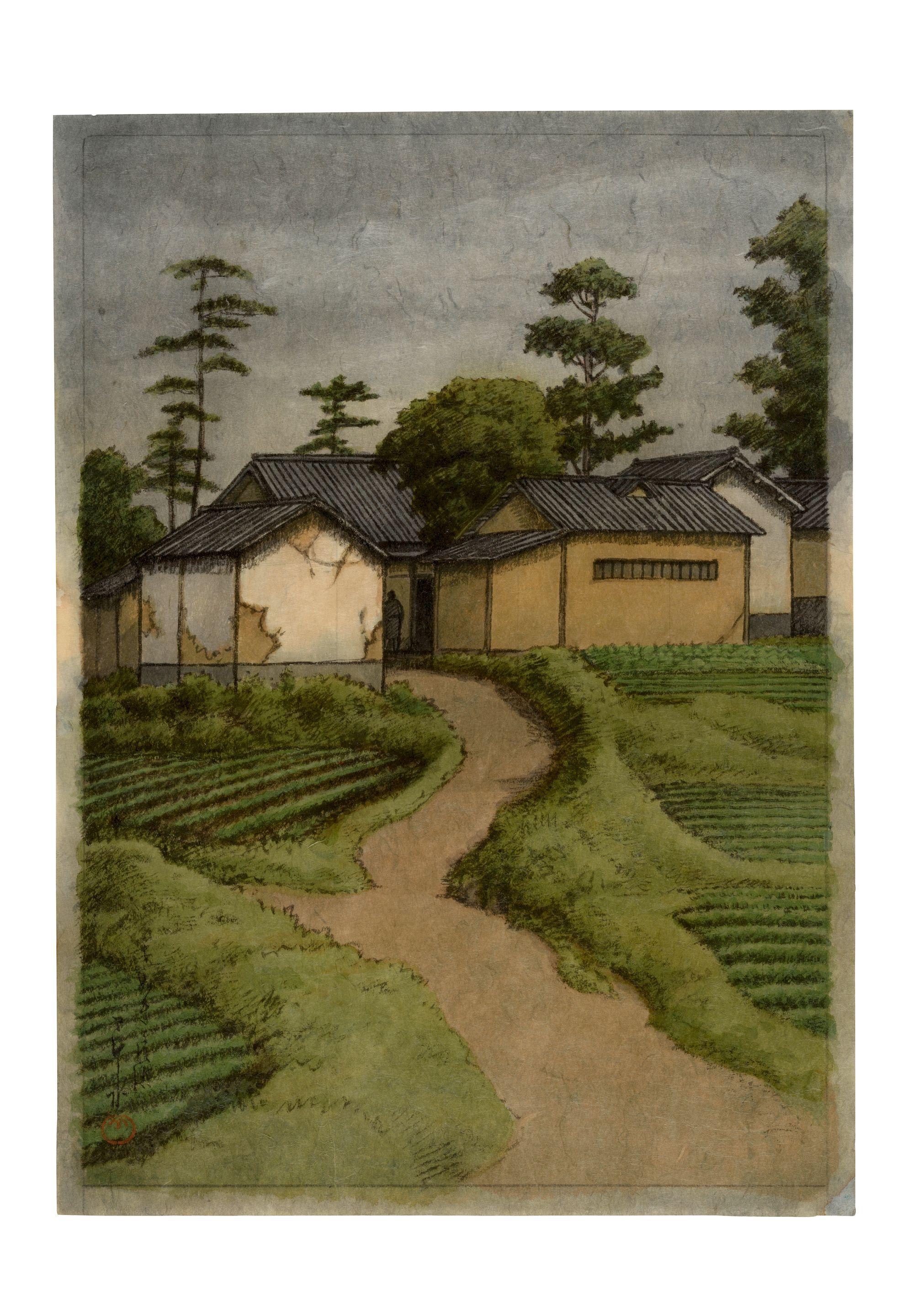 Kawase Hasui - Honmyōji banshō