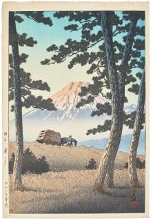 Kawase Hasui - Tago no ura no yube (Evening at Tago Bay)