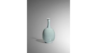 Kawase Shinobu - A Celadon Flower Vase